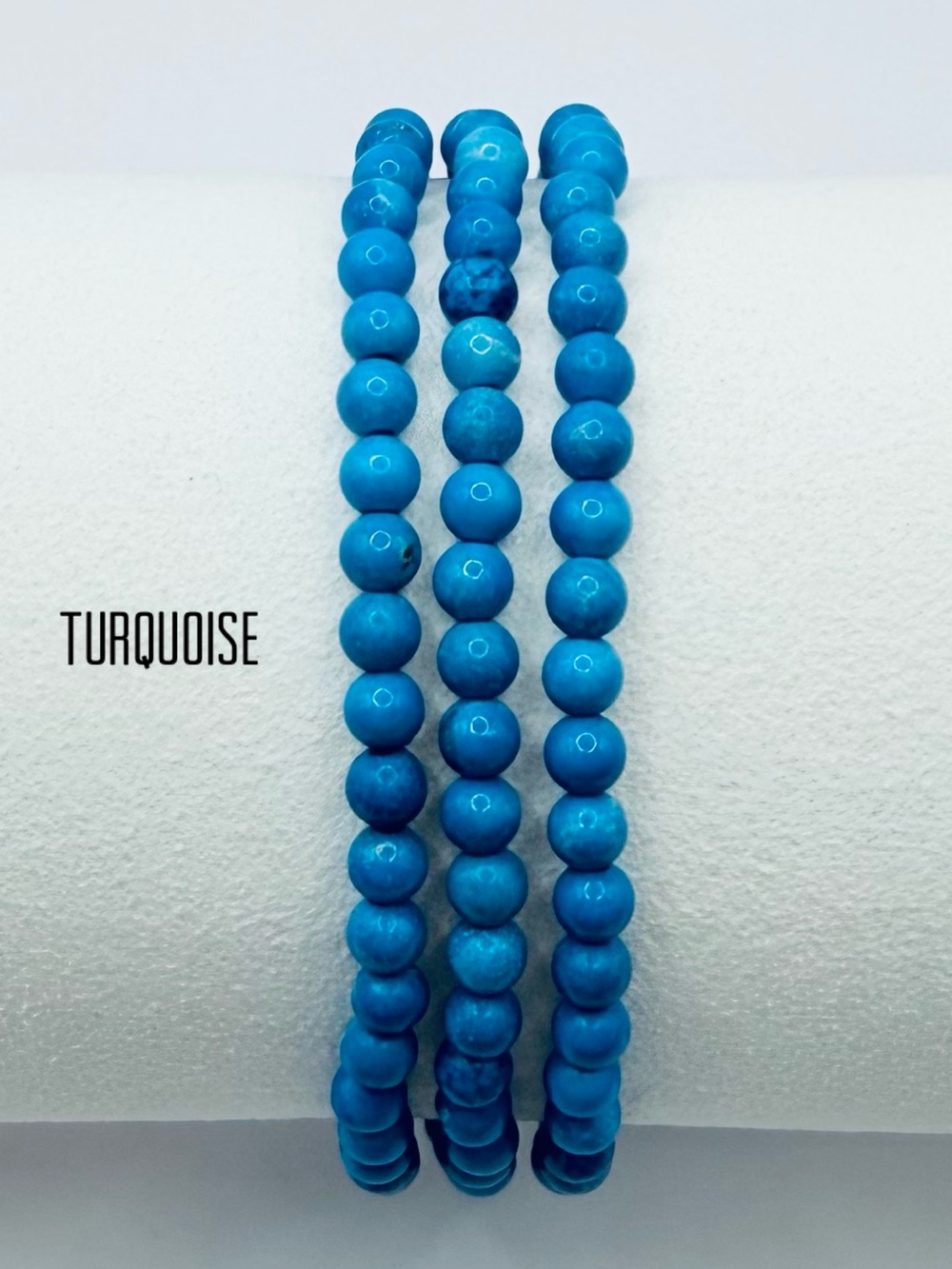 Emotional Healing 4MM Turquoise Meaning Bracelets